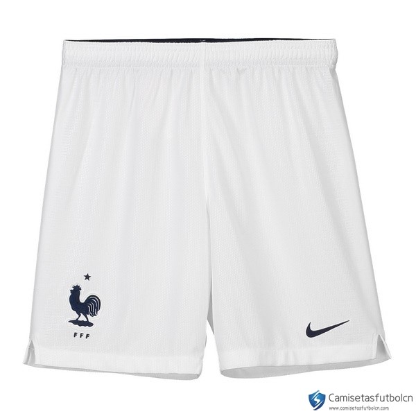 Pantalones Francia Primera equipo 2018 Blanco